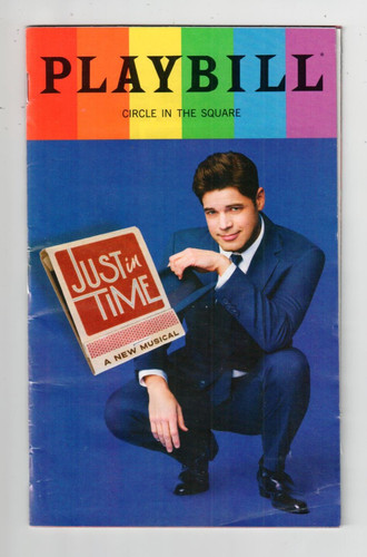 Just time broadway playbill - just, in