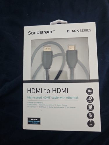 Sandstrom black series hdmi - sandstrom,