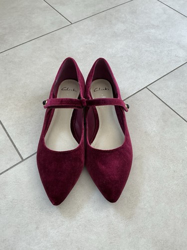 Clarke ladies flat berry - clarke,