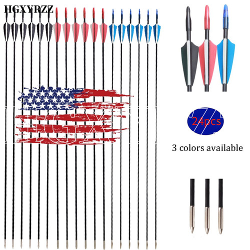 Archery fiberglass arrows - archery,