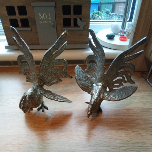 Vintage fighting cockerel - 2,