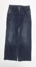 Wallis Women’s Blue Wide-Leg