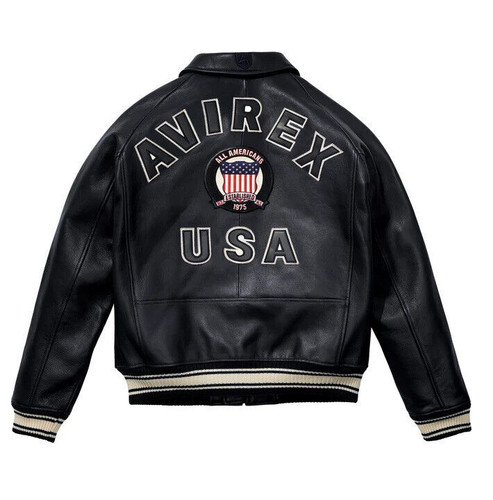 Avirex men black real - avirex,
