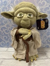 Disney Store Star Wars Old Yoda Genuine Original Stamp Authentic Plush 30CM Tags