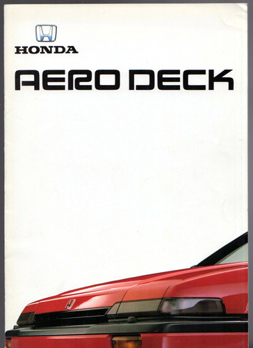 Honda accord aerodeck - honda,