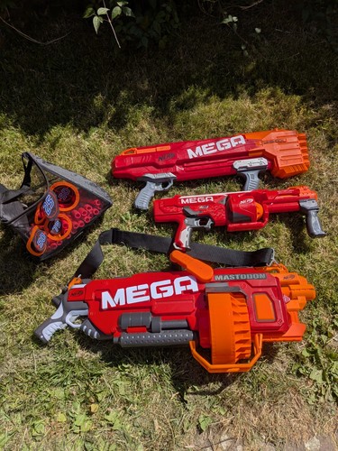 Nerf mega blaster bundle - nerf,
