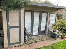 4 person Sauna - Converted 4.5m x 3m Summer house/separate shed