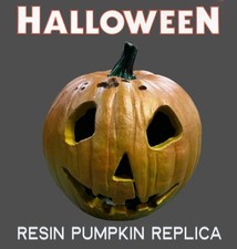 HALLOWEEN 1978 RESIN PUMPKIN JACK-O-LANTERN REPLICA MICHAEL MYERS PROP REPLICA