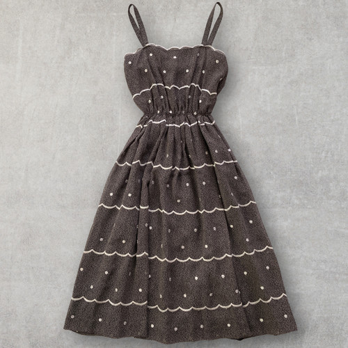 Japanese vintage dots scallop - vintage,