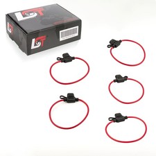5x Fuse Holder with Blade Fuse