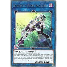 JUSH-EN027 Gravity Controller : Rare Card : 1st Edition YuGiOh TCG
