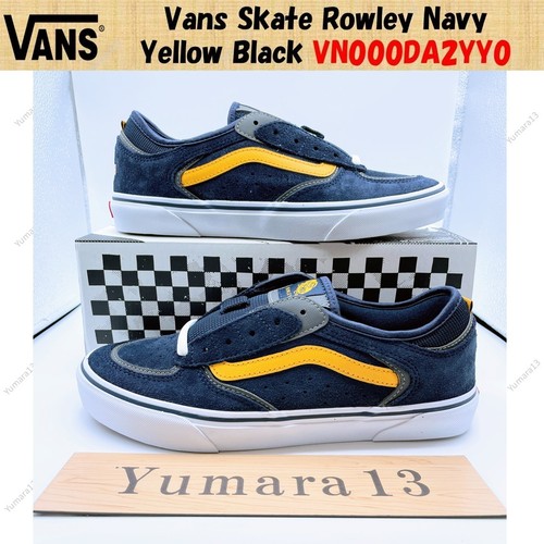 Vans skate rowley navy yellow - skate,
