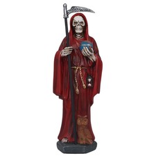 Santa Muerte 12" Red/Rojo