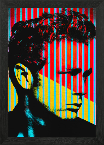 James dean framed - dean, art