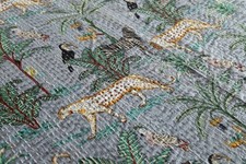 Jungle Kantha Quilt Indian