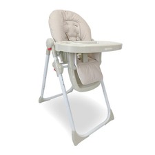 My Babiie MBHC8 Premium Highchair - Oatmeal Herringbone - Grade A