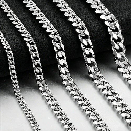 Mens cuban chain necklace - cuban,