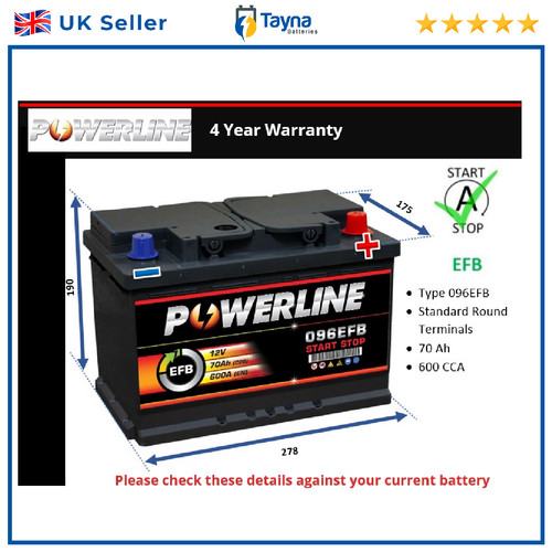 Efb car battery - car,