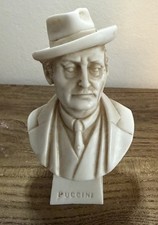 Marble Resin bust of Puccini