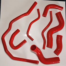VW GOLF MK5 AUDI A3 LEON MK2 2.0 tfsi SILICONE 8 PC COOLANT HOSE