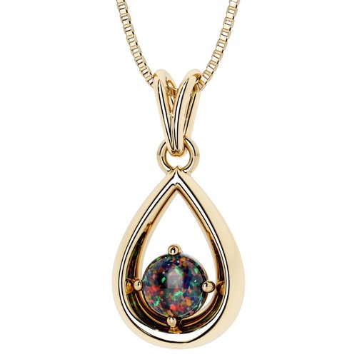 Oravo black opal teardrop halo - oravo,