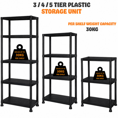 Tier plastic shelving - tier,