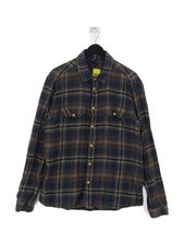 Finisterre Men's Shirt L Blue