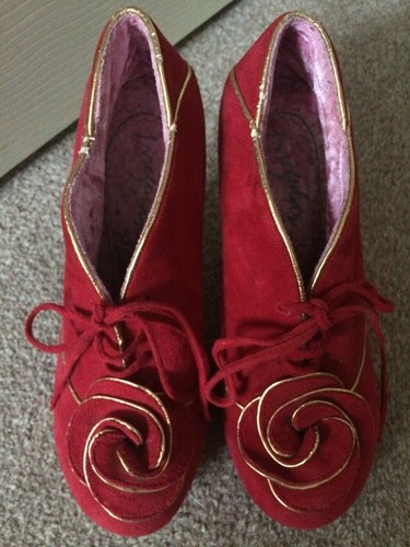 Irregular choice pretty suede - choice,