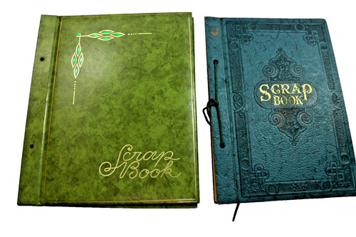Pair two vintage - , scrap