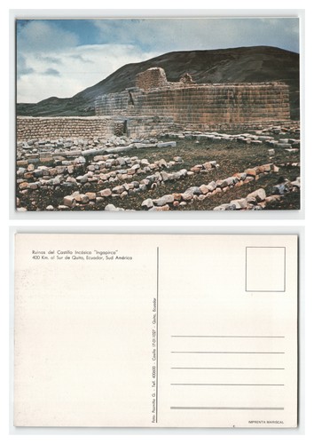 Postcard ingapirca inca - -,
