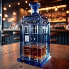 Retro glass phone - retro, booth