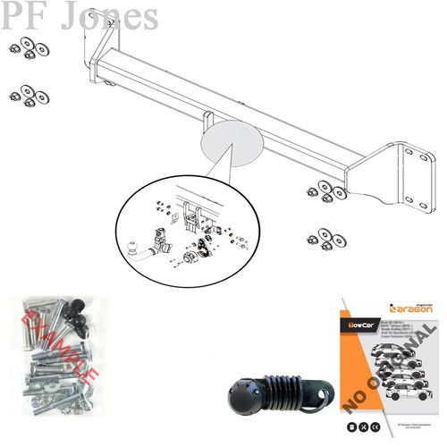 Aragon towbar for audi - towbar,