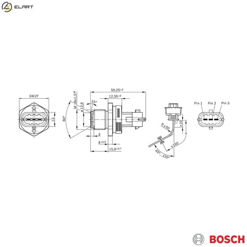 Sensor fuel pressure - sensor,