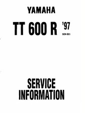 Yamaha TT600R 1997 Motorcycle