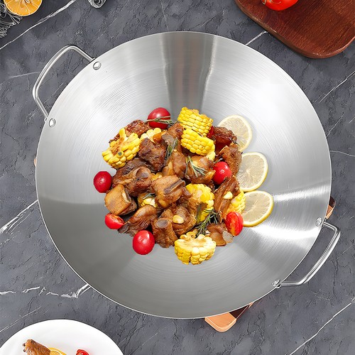 38cm stainless steel - 38cm, wok