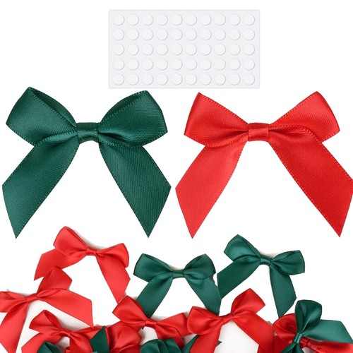 Sgehenr red green bows - red,