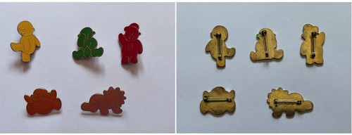 Robertsons jelly baby badges - baby,