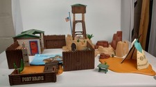 PLAYMOBIL Fort Brave Western Fort Playset 5245 Watchtower Teepee PARTS