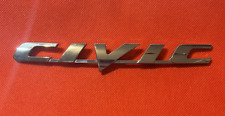 HONDA CIVIC  - VINTAGE  CAR BADGE / EMBLEM - 175 X 25  MM
