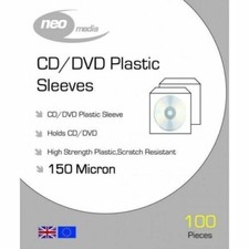 300 x 150 Micron Clear CD DVD