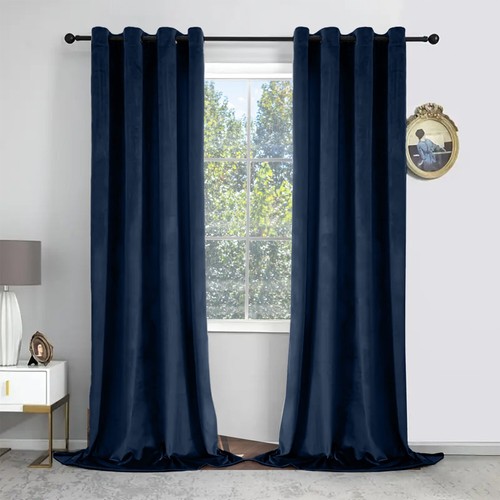 Pair velvet blackout - pair, of