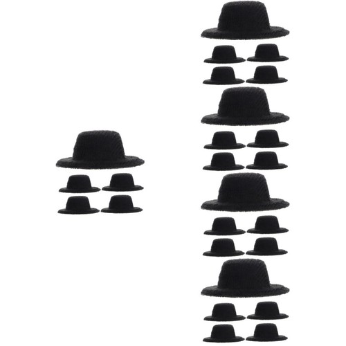 Pieces mini bowler hat - 5,