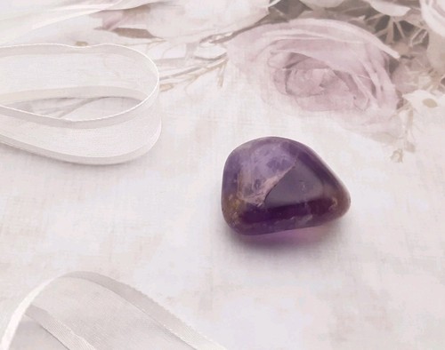 Amethyst large tumbled - amethyst,