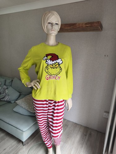 Grinch womens fleece nightwear - womens,