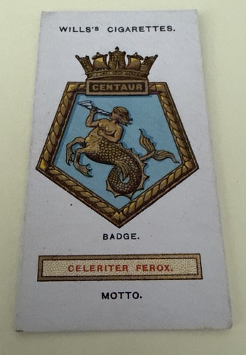 Wills cigarette card ships - wills,