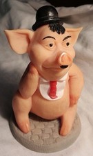 Pig Oliver Hardy by Leonardo