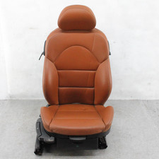 BMW E46 M3 COUPE FRONT RIGHT SEAT LEATHER WALKNAPPA ZIMT 7902080 