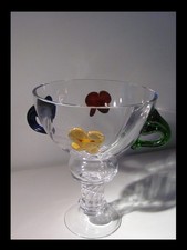 BOREK SIPEK : Crystal Design Bowl / Signed