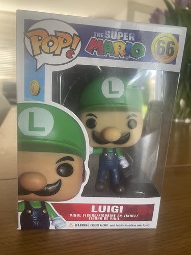 Luigi super mario funko - mario, pop