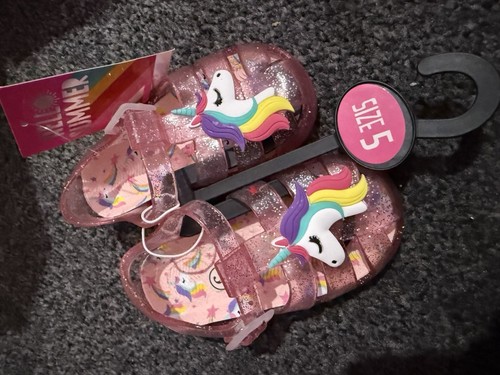 Girls pink unicorn - girls, shoes